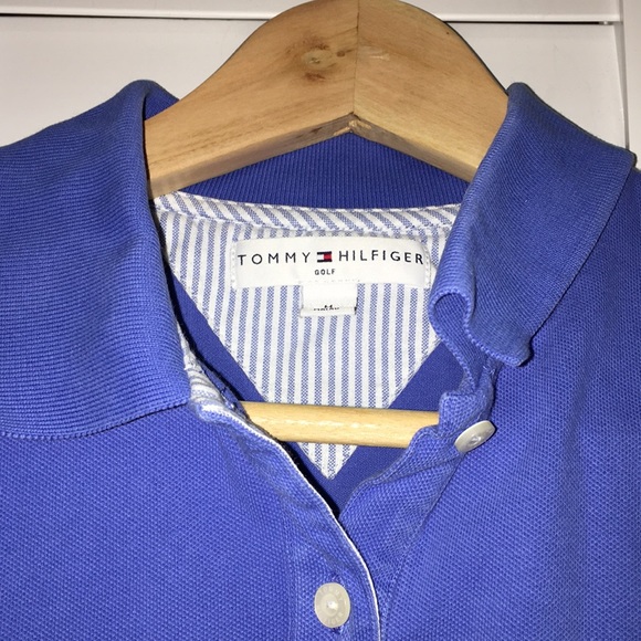 Tommy Hilfiger Golf Blue Shirt - Picture 3 of 6